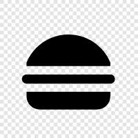 food, restaurant, recipe, burger icon svg