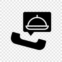 food for a call, food for a meeting, food for an interview, call food icon svg