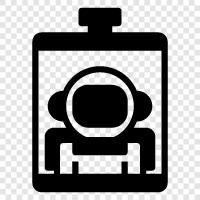 food in space, astronaut food, space food recipes, food in space news icon svg