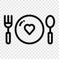 food, recipes, dinner party, cook icon svg