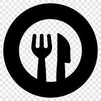 food, restaurant, cafe, bistro icon svg