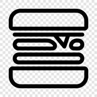 food, restaurant, fast food, hamburger icon svg