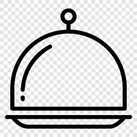 food service, catering, food delivery, restaurant icon svg