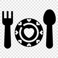 food, restaurant, table, dining icon svg