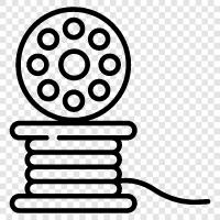 footage, movie, video, photography icon svg