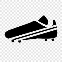 football, soccer, shoes, cleats icon svg