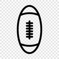 football, soccer, American football, rugby union icon svg