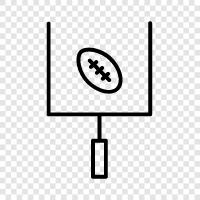 futbol, Amerikan futbolu, Ulusal Futbol Ligi, NFL futbolu ikon svg