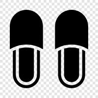 Schuhe, Wärmer, Socken, Slipper Booties symbol