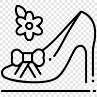 footwear, sandals, clogs, flats icon svg