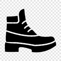 footwear, shoes, boots, rain boots icon svg