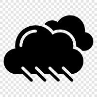 forecast, thunderstorms, tornado, rain icon svg