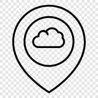 forecast, thunder, rain, snow icon svg