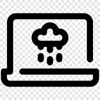 forecast, tornado, thunderstorm, rain icon svg