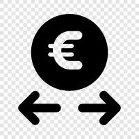 foreign exchange, currency rates, currency conversion, currency exchange rates icon svg