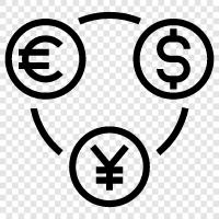 foreign exchange, currency, currency exchange rate, forex icon svg