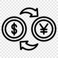 foreign exchange, currency exchange, exchange rate, money exchange icon svg