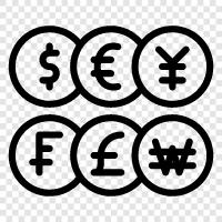 foreign exchange, foreign currency, forex, stocks icon svg