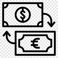 Foreign Exchange, Currency, Currency Exchange Rates, Foreign Exchange Rates icon svg