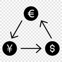 Döviz, Currency Dönüşümü, Currency Döviz Kuru, Currency Exchange ikon svg