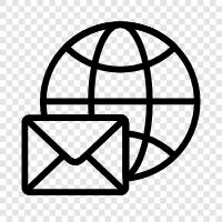 foreign mail, international mail service, foreign mail service, international mail icon svg