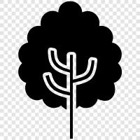 Forest, Bush, Wood, Log icon svg