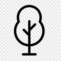 forestry, lumber, tree planting, arboriculture icon svg