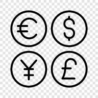 forex, currency, investing, foreign currency icon svg