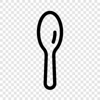 fork, knife, cutlery, silver Spoon is icon svg