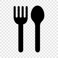 fork, knife, dining fork, carving fork icon svg