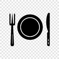 fork knife dish, fork and knife combination, dishfork knife, fork icon svg