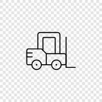 forklift operator, forklift safety, forklift parts, forklift rental icon svg