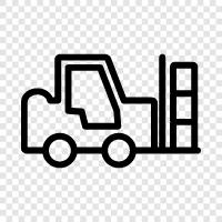 forklift operator, forklift equipment, forklift rental, Forklift icon svg