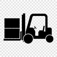 forklift truck, forklift rental, forklift operator, forklift parts icon svg