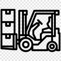 forklift truck, forklift parts, forklift rentals, forklift sales icon svg