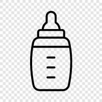 Formel, Stillen, Flasche, Baby symbol