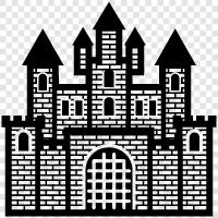 fortress, keep, stronghold, home icon svg