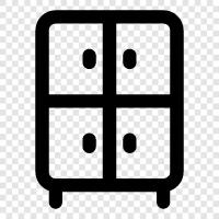 fourdoor closet, fourdoor dresser, fourdoor h, fourdoor wardrobe icon svg