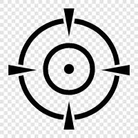 FPS, Aiming, Crosshair settings, Crosshair help icon svg