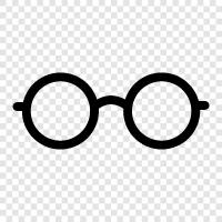 frames, eyeglasses, spectacles, Glasses icon svg