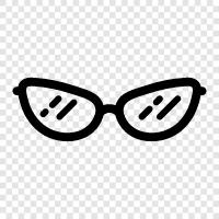 frames, eyeglasses, spectacles, Glasses icon svg