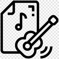 Free Music File, Music Downloads, Online Music, Download Music icon svg