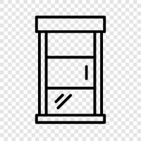 freezer, refrigerator, kitchen appliance, Fridge icon svg