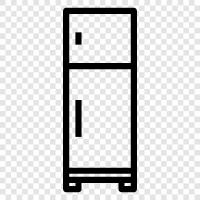 freezer, refrigerator repair, refrigerator parts, freezer repair icon svg