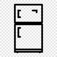 Gefrierschrank, Kompressor, Isolierung, Klimaanlage symbol