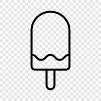 Freezers, Dairy, Yogurt, Scoops icon svg