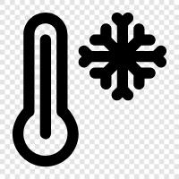 freezing temperature, subzero temperature, low temperature, freezing point icon svg