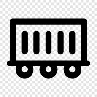 freight train, freight shipping, freight truck, freight company icon svg