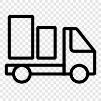 freight, transport, trucking, shipping icon svg