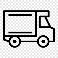 freight truck, delivery, freight, trucking icon svg